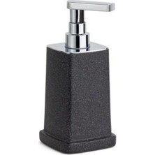 Sıvı Sabunluk Siyah/krom Renk 195X95X87 mm