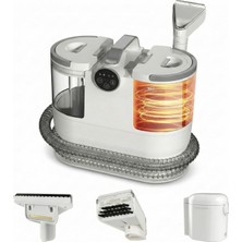 Buharlı Halı ve Koltuk Yıkama Makinesi, 500W Motor Gücü ve 16000PA Emiş Performansı, 1600 ml