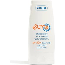C Vitaminli Antioxidant Yüz Kremi Spf 50 Ziaja Sun 50 ml