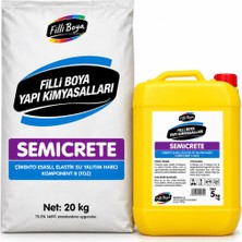 AvantajAl Filli Boya Semicrete Su Yalıtım 20 kg Toz+5 kg Sıvı