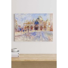 The Piazza San Marco - Auguste Renoir Sanatsal Kanvas Tablo 40 x 60