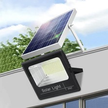 AyrStore 200W Solar LED Projektör Bahçe Aydınlatması Güneş Enerjili, Kumandalı
