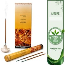 TeknoKapsül Doğal Amber Çubuk Tütsü (20 Aromatika Çubuk Tütsü)