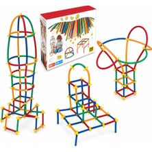 TeknoKapsül 03462 Süper Bambu Çubuklar - 300 Parça / +3 Yaş