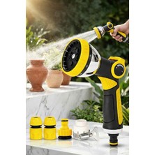 Transformacion Profesyonel 8 Modelli Metal Basınçlı Sulama Tabancası Seti / Ayarlanabilir Jet, 7