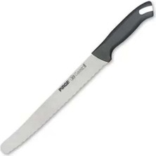AyrStore Pirge Ecco Ekmek Bıçağı Geniş Pro 22,5 cm Beyaz - 38009