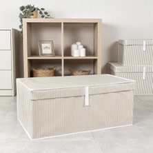 AyrStore Orret Home Çok Amaçlı Kapaklı Sandık Tipi Hurç Organizer – Büyük Boy Saklama Kutusu – Do