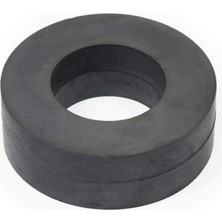 AyrStore Mns Magneteksan Ferrit - Halka Seramik Siyah Kömür Mıknatıs Ø70X32X10 mm (1 Adet)