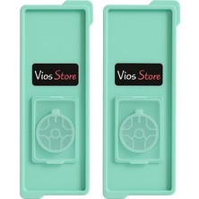 AyrStore Vios Store 2'li Silikon Buz Kalıbı – Sızdırmaz Kapaklı, Kolay Buz Çıkarma, 12 Gözlü, Esne