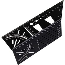 AyrStore Troy 25901 Alüminyum Kırlangıç Geçme Işaretleme Gönyesi, 215MM