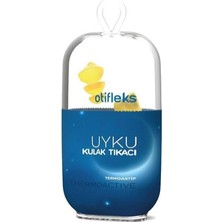AyrStore Otifleks Uyku Kulak Tıkacı, Şeffaf, Sesi Max. Düzeyde Engelleyen