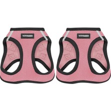 AyrStore Voyager Step-In Air Köpek Tasması, Her Havada Kullanılabilen File, Yansıtıcı, Küçük, Orta B
