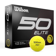 Wilson Fifty Elite Golf Topu, 12'li Paket