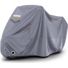 AyrStore Haegs Motosiklet Brandası, Motor Kılıfı, Örtüsü Dış Mekan Motosiklet Örtüsü Su Geçirmez
