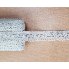 AyrStore Krem Kenar Pamuk Dantel 20 mm Renkli
