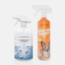 Çok Amaçlı Kötü Koku Giderici 500 ml ve Evcil Hayvan Koku ve Leke Giderici Enzimatik Sprey 500