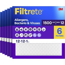 Hava Filtresi Mpr 1500 Merv 12 Sağlıklı Yaşam Ultra Alerjen 3 Aylık Pileli 1 Inç Hava Filtrele