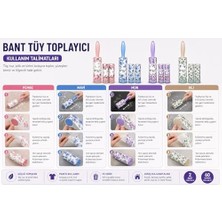 TeknoKapsül Saplı Tüy Toplayıcı Rulo Seti 2’li Yedek Rulolu 60 Yaprak – Kullan At Bantlı Güçlü Yapışkan Temizlik Rulosu, Evcil Hayvan Tüyü, Kıyafet, Koltuk, Halı ve Araç Içi (Pembe)