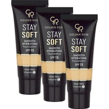 Stay Soft Smooth Hydrating Foundation NO:207 - Nemlendirici Fondöten (3 Paketi)