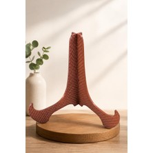 AyrStore Plastik Stand 18X18 cm Dekoratif Tabak Standı / 3.8 cm Kalınlık Dayanıklı Sunum Ayağı