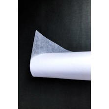 Calke Kağıt Tela Yapışkanlı 25 gr Beyaz 1 Metre Tek Ebat