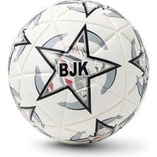 Beşiktaş Match Serisi Lisanslı 32 Panel Dikişli 5 Numaralı Futbol Topu Beyaz