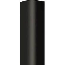 AyrStore Mat Siyah Yapışkanlı Folyo 122 cm x 1 mt
