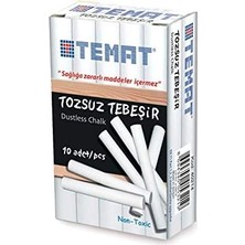 Temat Tebeşir 10LU Beyaz