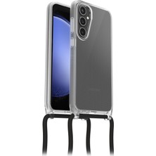 React Necklace Kılıf Samsung Galaxy S23 Fe Için, Ultra Ince, Koruyucu Kılıf, Ayarlanabilir ve �