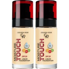 Foundation No 101 - Hyaluronik Asitli Nemlendirici Fondöten Spf 20-30 ml 2 Paketi
