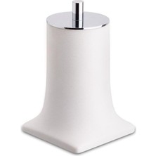 Üstü Pamukluk Beyaz-Krom Renk 145X91X91 mm