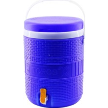 Marsilyan™- Toros  20LT   Yuvarlak   Termos   Mavi Plastik   Musluklu - Taşıma Kulplu   BRKT-504217 BX40