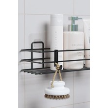 TeknoKapsül Yapışkanlı Banyo Rafı Duş Şampuanlık Duvar Düzenleyici Organizer