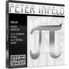Thomastik Infeld Thomastik PI400 Peter Infeld 4/4 Set Çello Teli  (Medium)