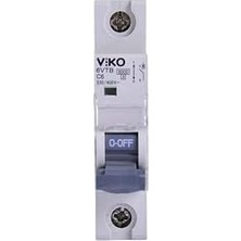 TeknoKapsül 6VTB-1C06 Otomatik Sigorta 6ka C Tipi 1 Kutup 06A