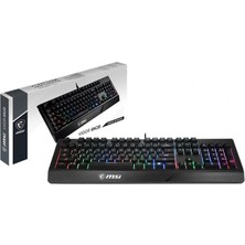 MSI Msı Vıgor GK20 Mekanık Hıslı Rgb Turkce Gam Klavye