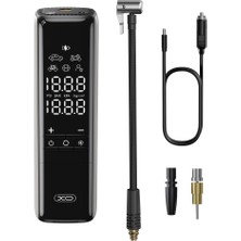 Dijital Taşınabilir/kablolu/oto Hava Kompresörü CZ017 | 3 Başlıklı Araç Lastik/top Şişirme