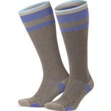Erkek ve Kadın Için Renkli Bambu (15-20 mm Hg) Kompresyon Uçuş Seyahat Sıkıştırma Çorabı