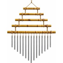 Karahanbey Bambu Metal Çubuklu Rüzgar Çanı NO:1022