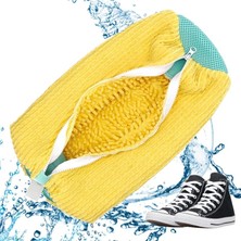 Runaway Mikrofiber Astarlı Fermuarlı Ayakkabı Yıkama Torbası