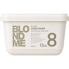 Schwarzkopf Blondme Clay Lightener 8 Kil Saç Açıcı 350 G