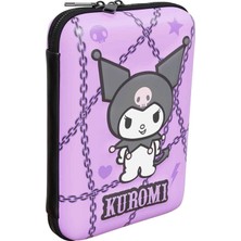 Kuromi Desenli Mor Kalem Kutusu 3330