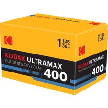 Ayrex Kodak 7518285 Ultramax 400 35MM 36 Pozlama Renkli Negatif Film