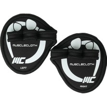 Ayrex Musclecloth Grip Pads Fitness Eldiveni Siyah