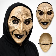 Shoppingfestr Sivri Burunlu Korkunç Yaşlı Kadın Plastik Maske