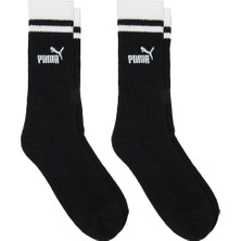 Puma Elements Bwt Crew 2'li Unisex Siyah Günlük Stil Çorap 93899202