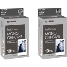 Ayrex Fujifilm Instax Mini Monokrom Film - 20 Pozlama