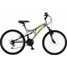 Ayrex Hector 24 V Koyu Gri/yeşil-Sarı Bisiklet