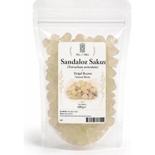 Mel and Mira %100 Doğal Sandaloz Sakızı 100G | Sandaloz (Ak Kehribar) Reçinesi | Sandarac Gum Resin