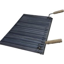 Ayrex 40 x 50 Oluklu Köfteci Izgarası Saç Izgara Yapışmaz Izgara
